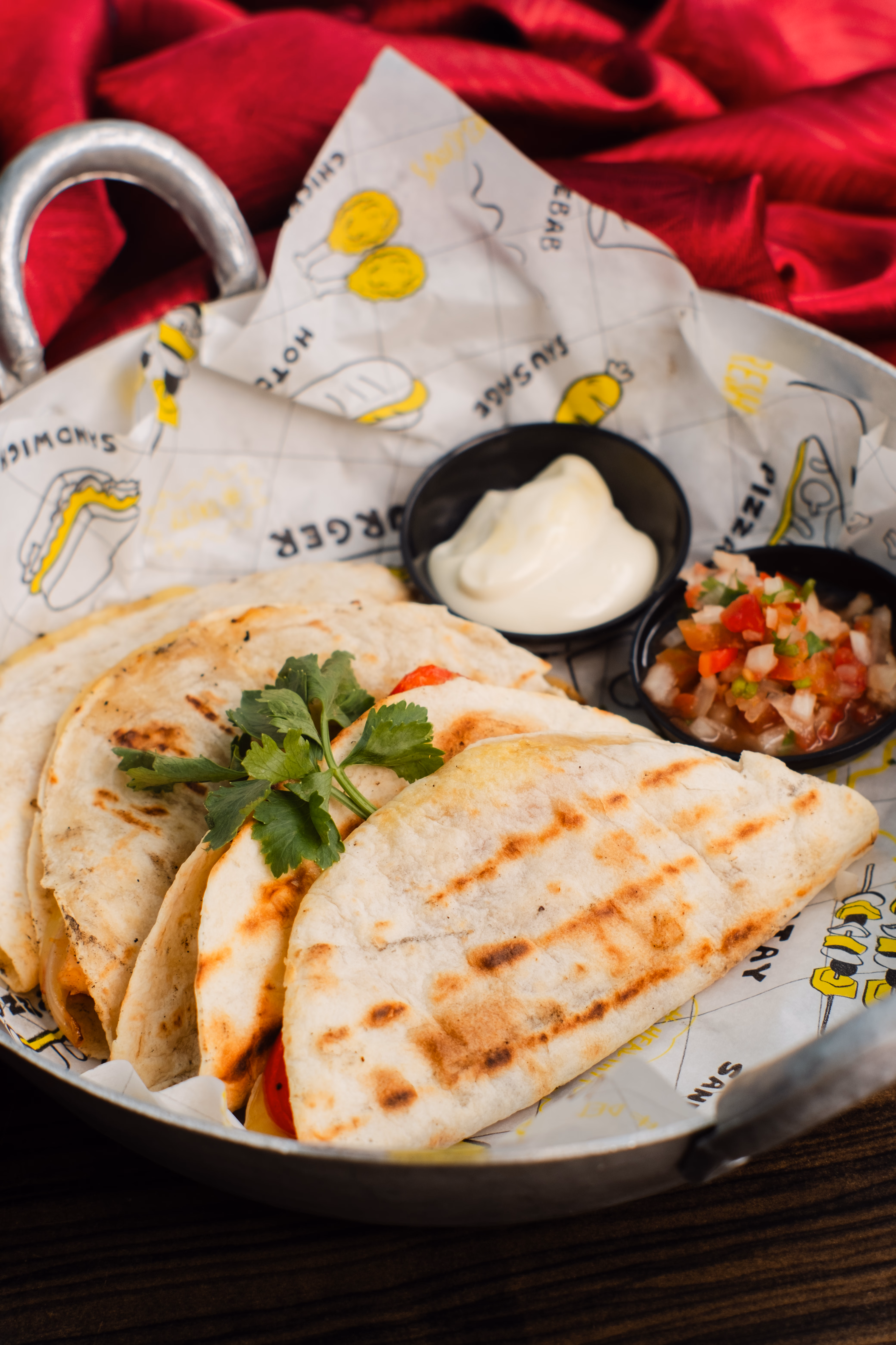 Chicken Quesadilla — Harum Manis Lunch